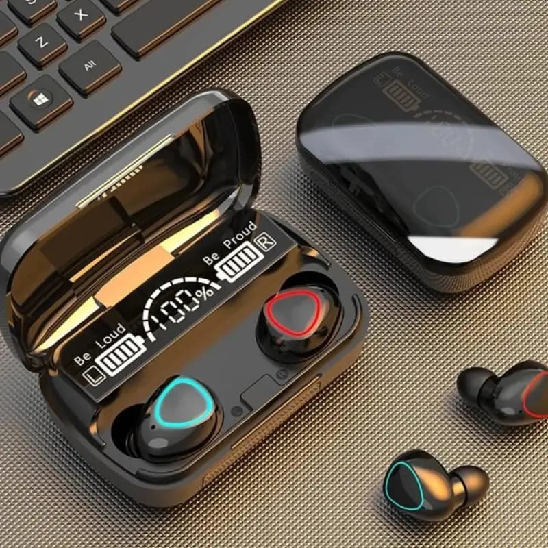 Original i12 TWS Touch M10/M90 Earbuds  Smart Display | Deep Bass | Universal Compatibility