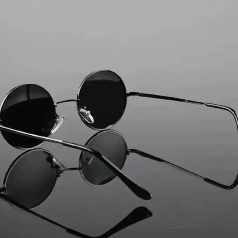 Gojo Satoru Anime Sunglasses  Jujutsu Kaisen Inspired Steampunk Round Frame (Unisex)